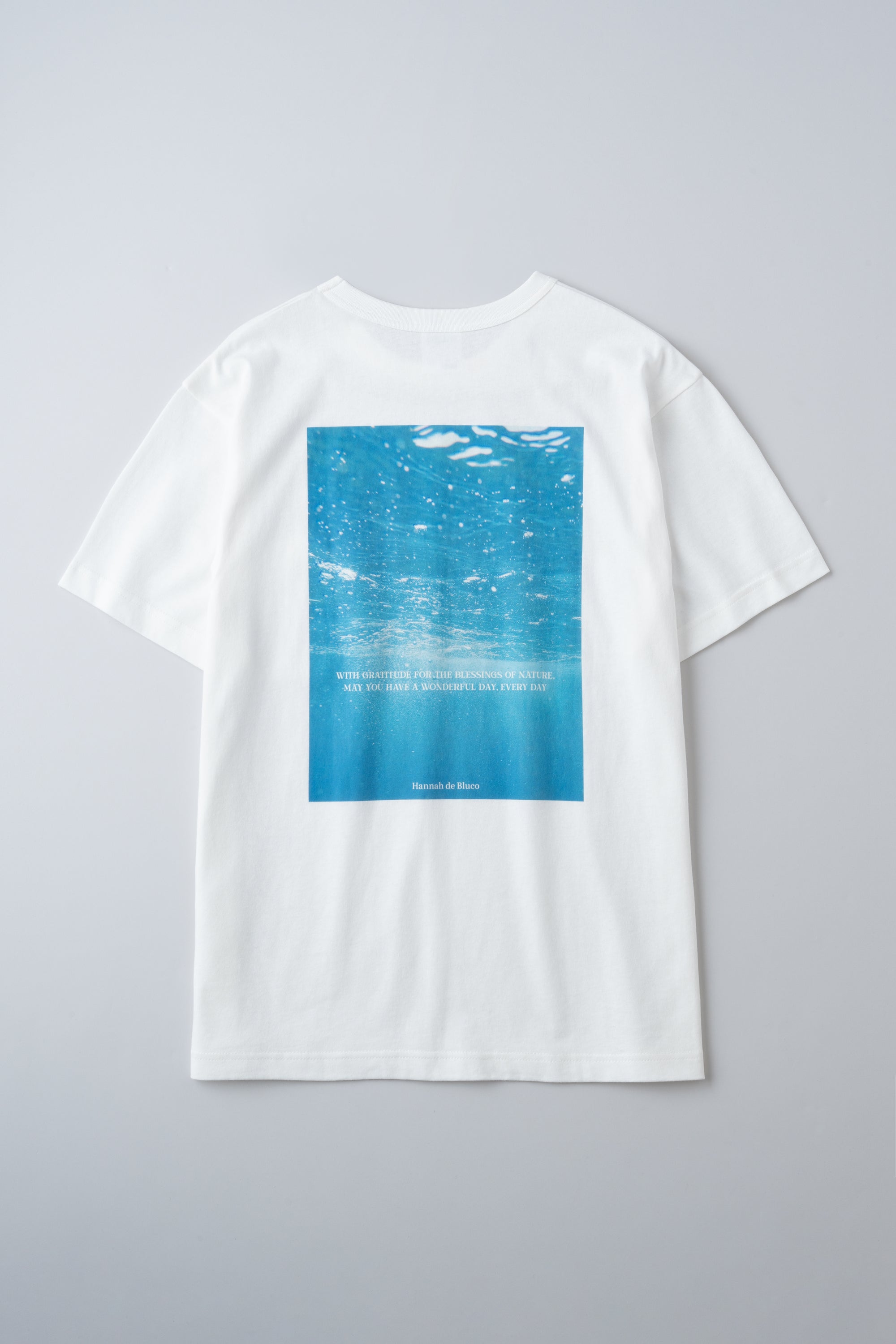 S/S Pocket Print Tee Sea