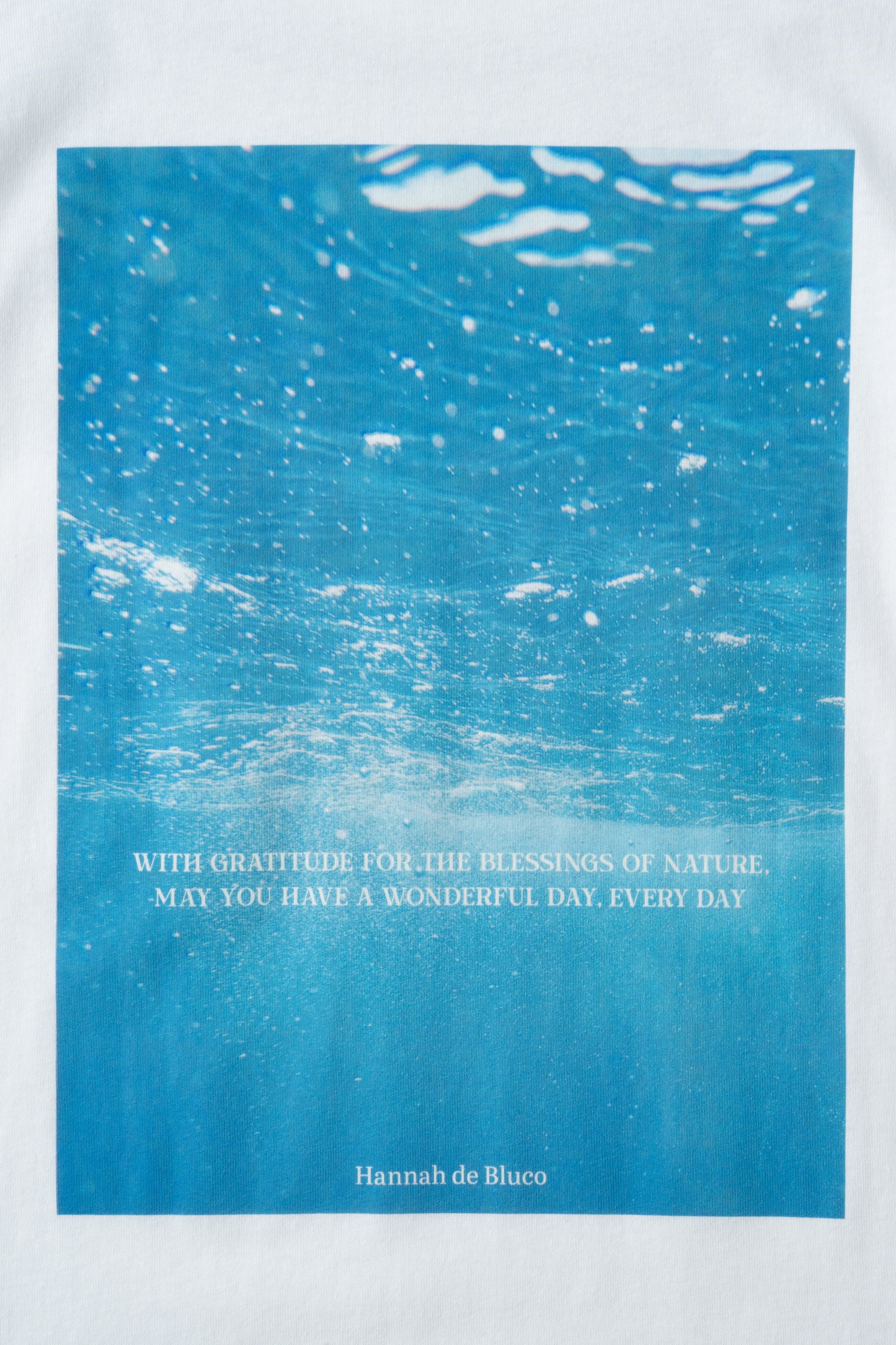 S/S Pocket Print Tee Sea