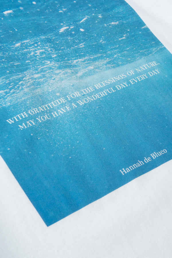 S/S Pocket Print Tee Sea
