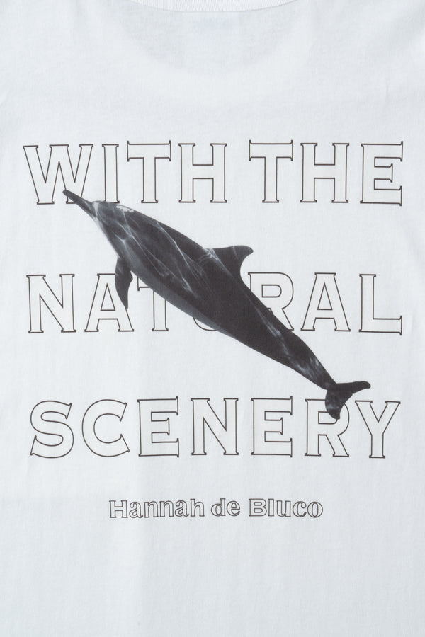 S/S Pocket Print Tee dolphin